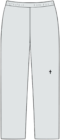 Thumbnail for Cross Straight-Leg Pant in Heather Grey