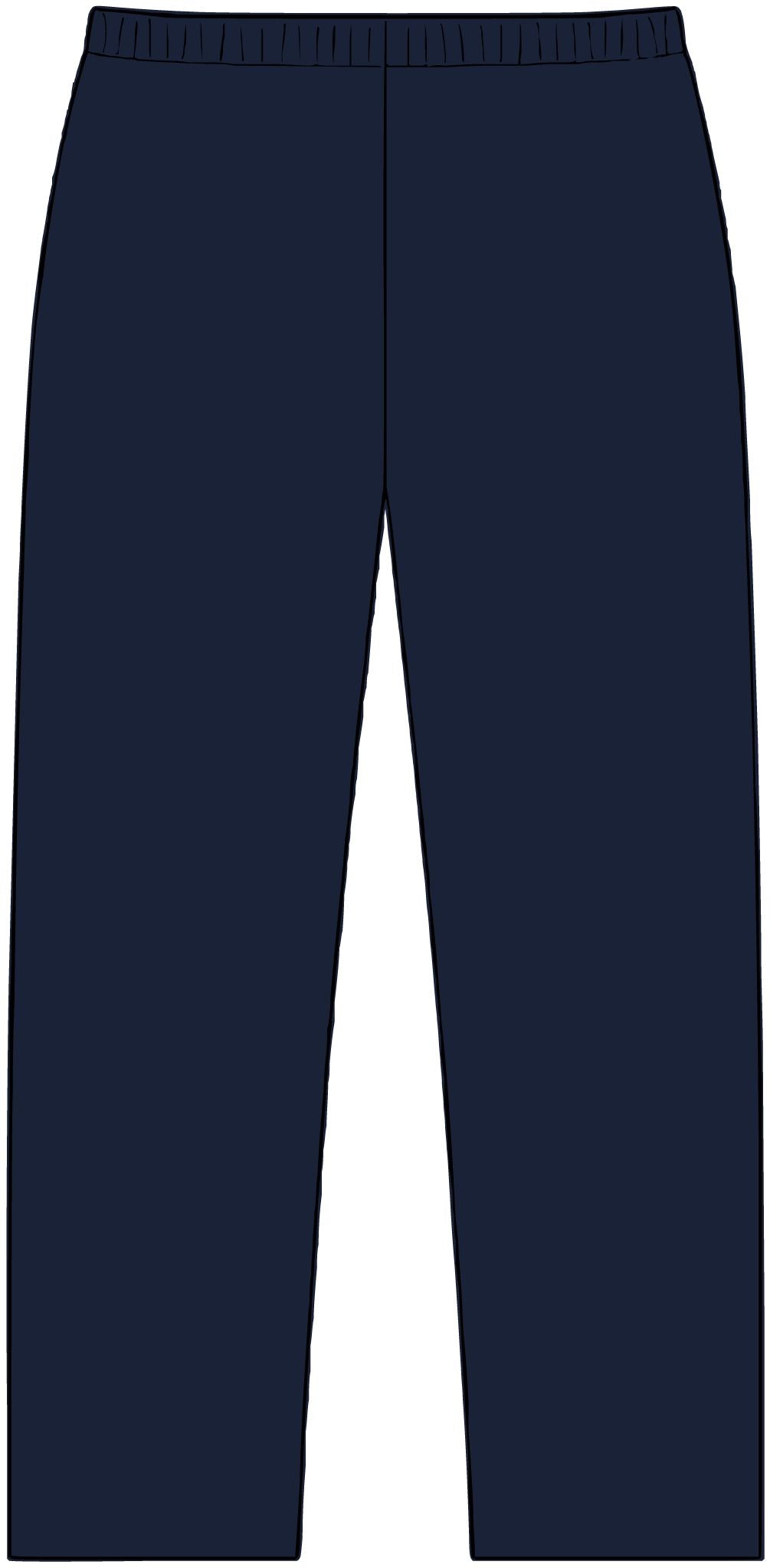 Cross Straight-Leg Pant