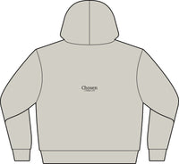 Thumbnail for Chosen Full-Zip Hoodie — Back Print in Dust