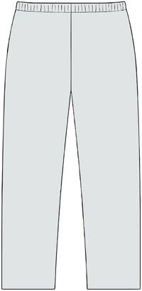 Thumbnail for Cross Straight-Leg Pant in Heather Grey