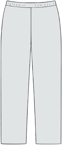Thumbnail for Cross Straight-Leg Pant in Heather Grey