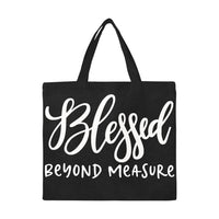 Thumbnail for Blessed Beyond Measure Tote Bag (Large)