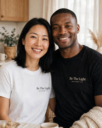 Thumbnail for Be The Light Tee - couple lifestyle