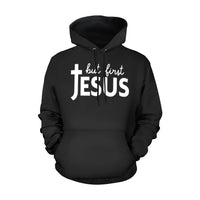 Thumbnail for But First Jesus Hoodie