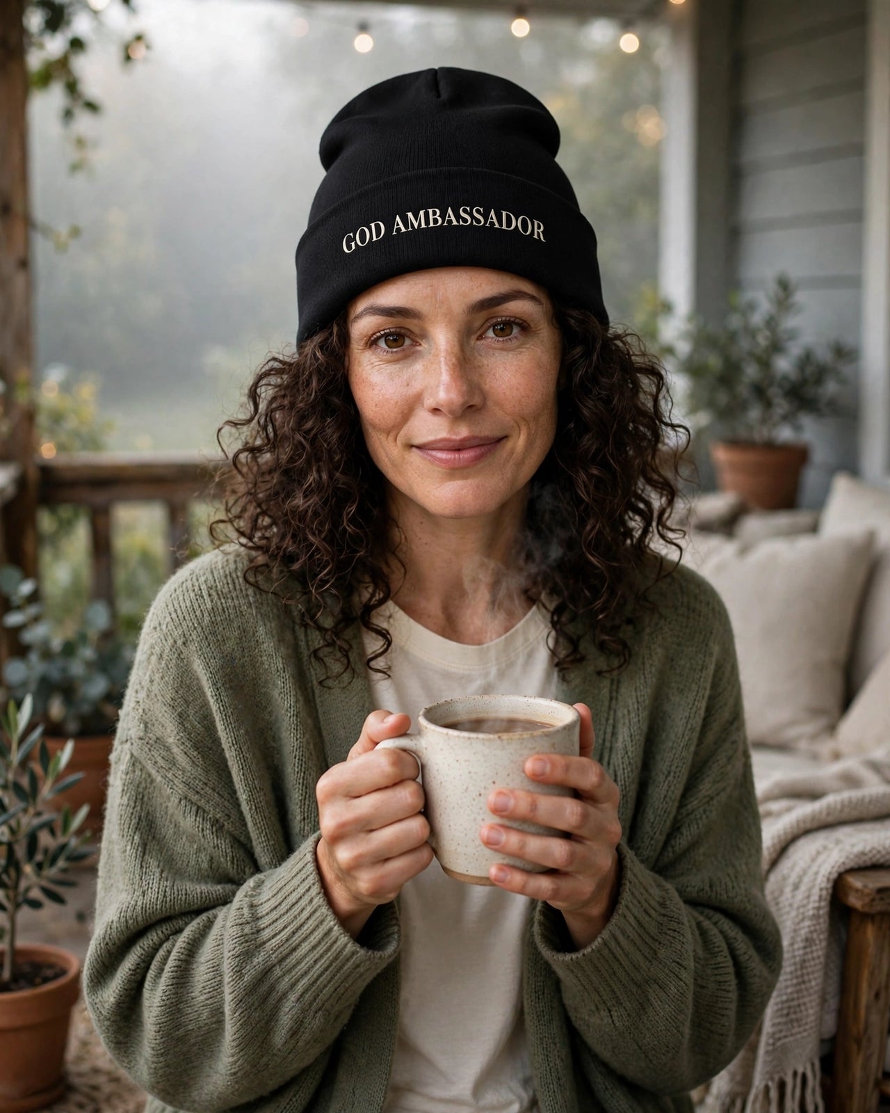 God Ambassador Beanie - lifestyle