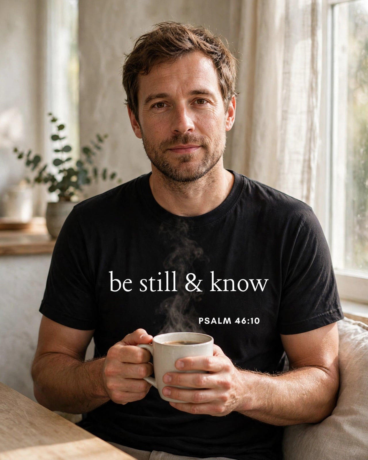 Be Still And Know Tee - lifestyle