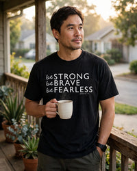 Thumbnail for Be Strong Tee - lifestyle