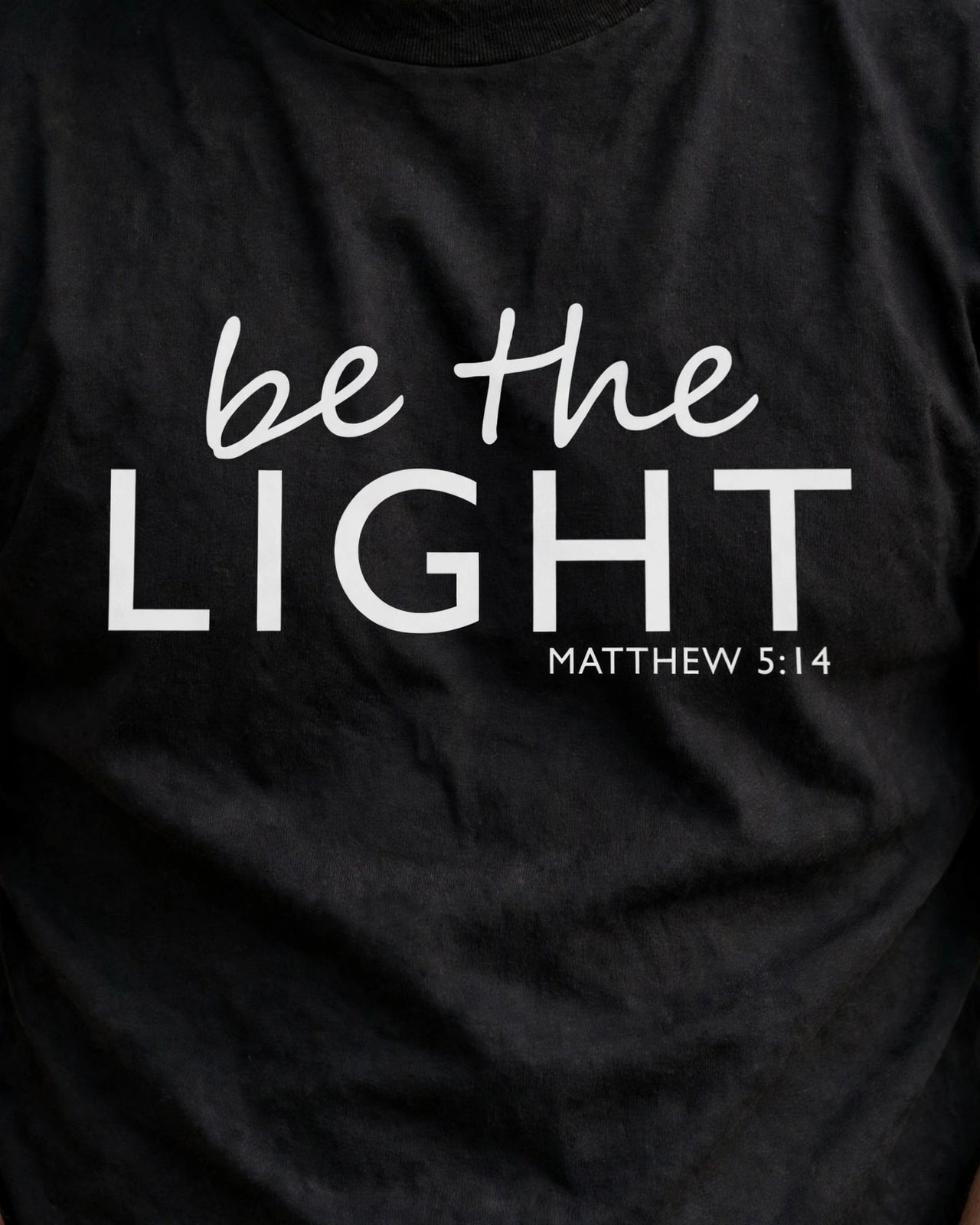 Be The Light Classics Tee - print close-up