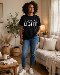 Thumbnail for Be The Light Classics Tee - full body