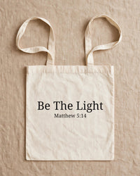 Thumbnail for Be The Light Tote - flat view