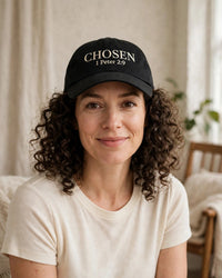 Thumbnail for Chosen Baseball Cap - front worn