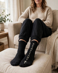 Thumbnail for Chosen Socks - worn front