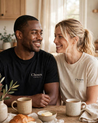 Thumbnail for Chosen Tee - couple lifestyle