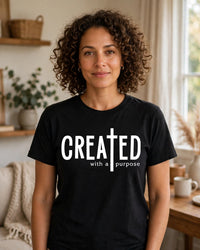 Thumbnail for Created With A Purpose Classics Tee - front