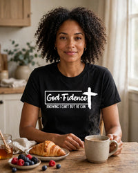 Thumbnail for God-Fidence Tee - lifestyle