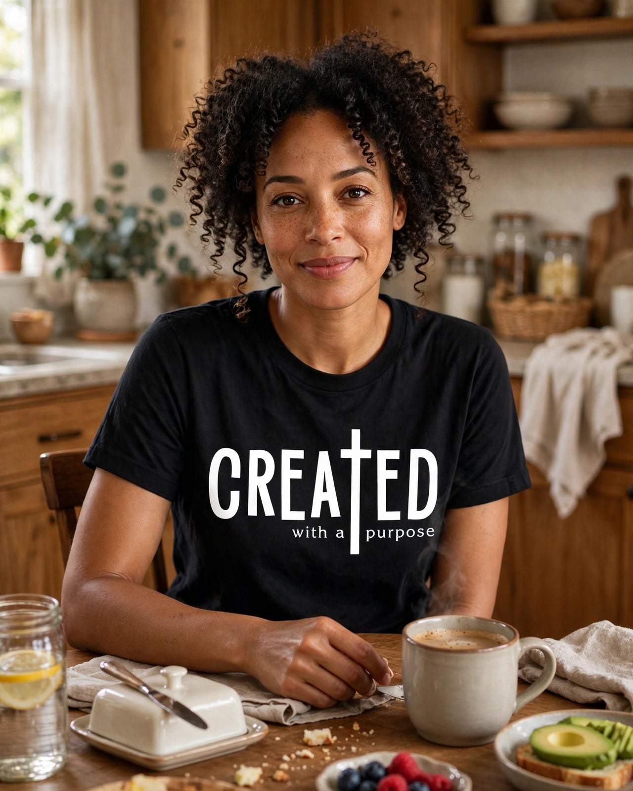 Created With A Purpose Classics Tee - lifestyle