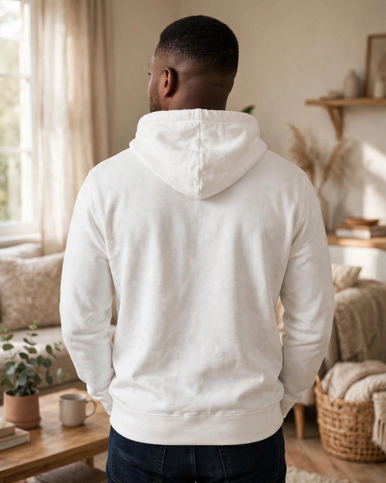 Created With A Purpose Hoodie - back view