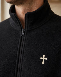 Thumbnail for Fleece Jacket - cross close-up