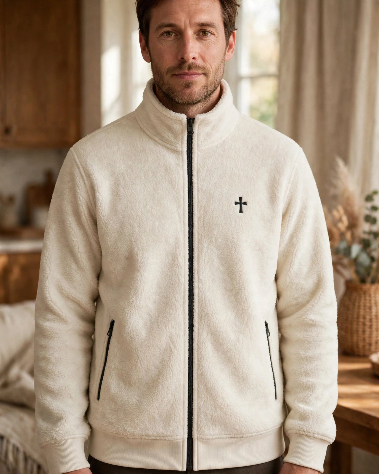 Fleece Jacket - Cream