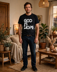 Thumbnail for God Is Hope Tee - full body