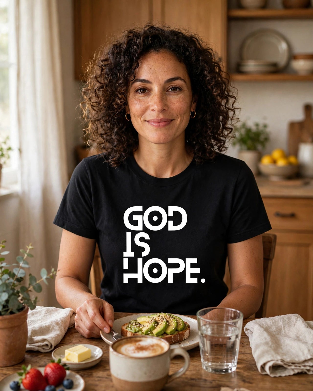 God Is Hope Tee - lifestyle