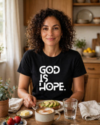 Thumbnail for God Is Hope Tee - lifestyle