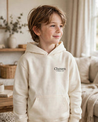Thumbnail for Kids Chosen Hoodie - Cream