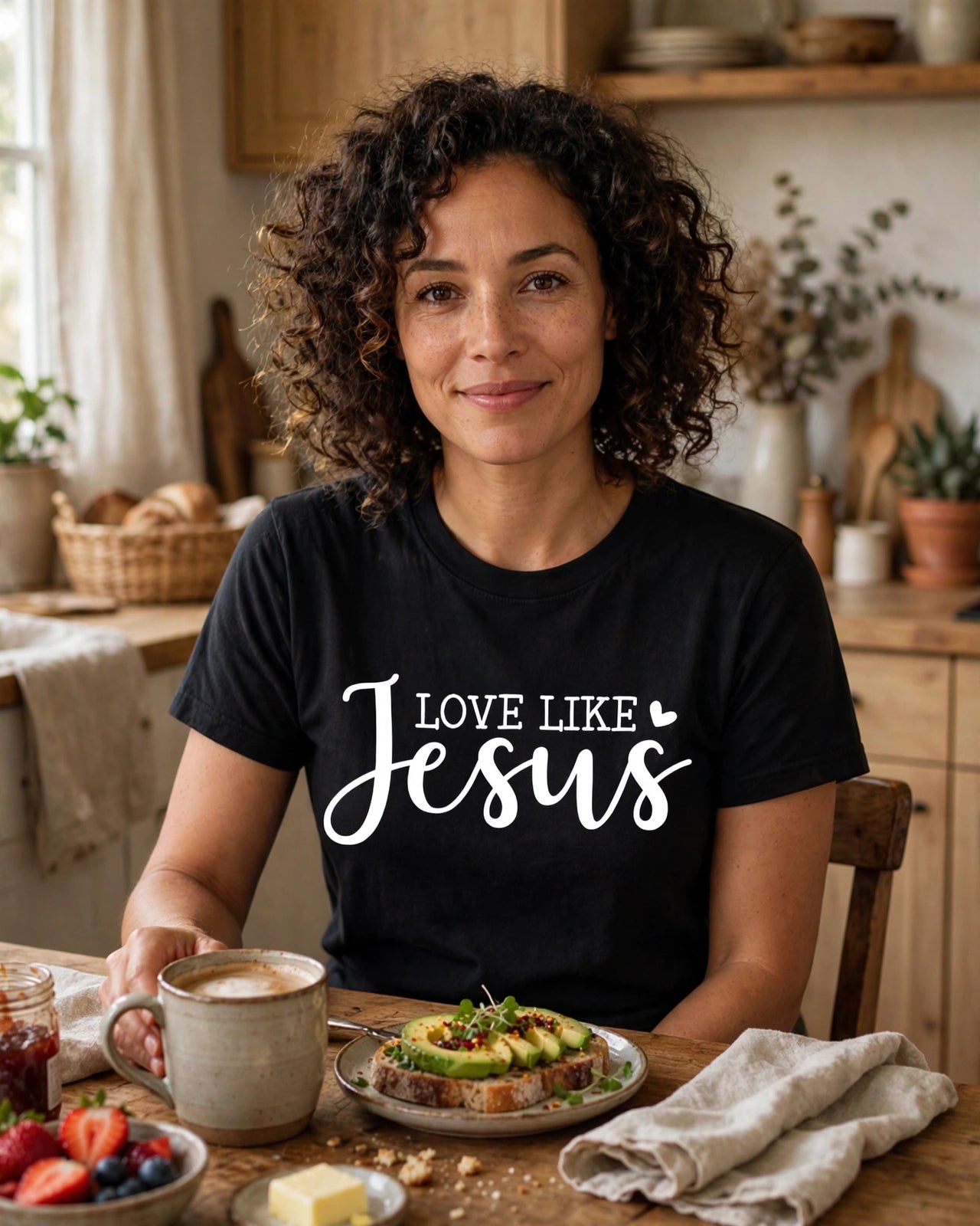 Love Like Jesus Tee - lifestyle