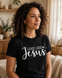 Thumbnail for Love Like Jesus Tee - side view