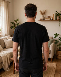 Thumbnail for More Blessed Than Stressed Tee - back view