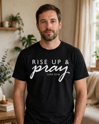 Thumbnail for Rise Up & Pray Tee - front