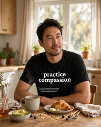 Thumbnail for Practice Compassion Tee - lifestyle