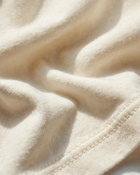 Thumbnail for Kids Be The Light Tee - cotton fabric texture, Cream